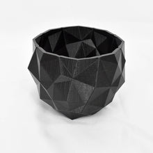 3D Printed geometric plant pot. Modern stylish planter decor - great for cacti and succulents, or as a flower pot. Gift idea!
