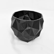 3D Printed geometric plant pot. Modern stylish planter decor - great for cacti and succulents, or as a flower pot. Gift idea!