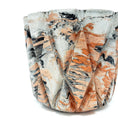 Marbled Concrete Plant Pots