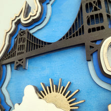 Michigan Layered Laser Cut Wall Art - 3D Wooden State Map, Great Lakes Home Decor - Green Theme