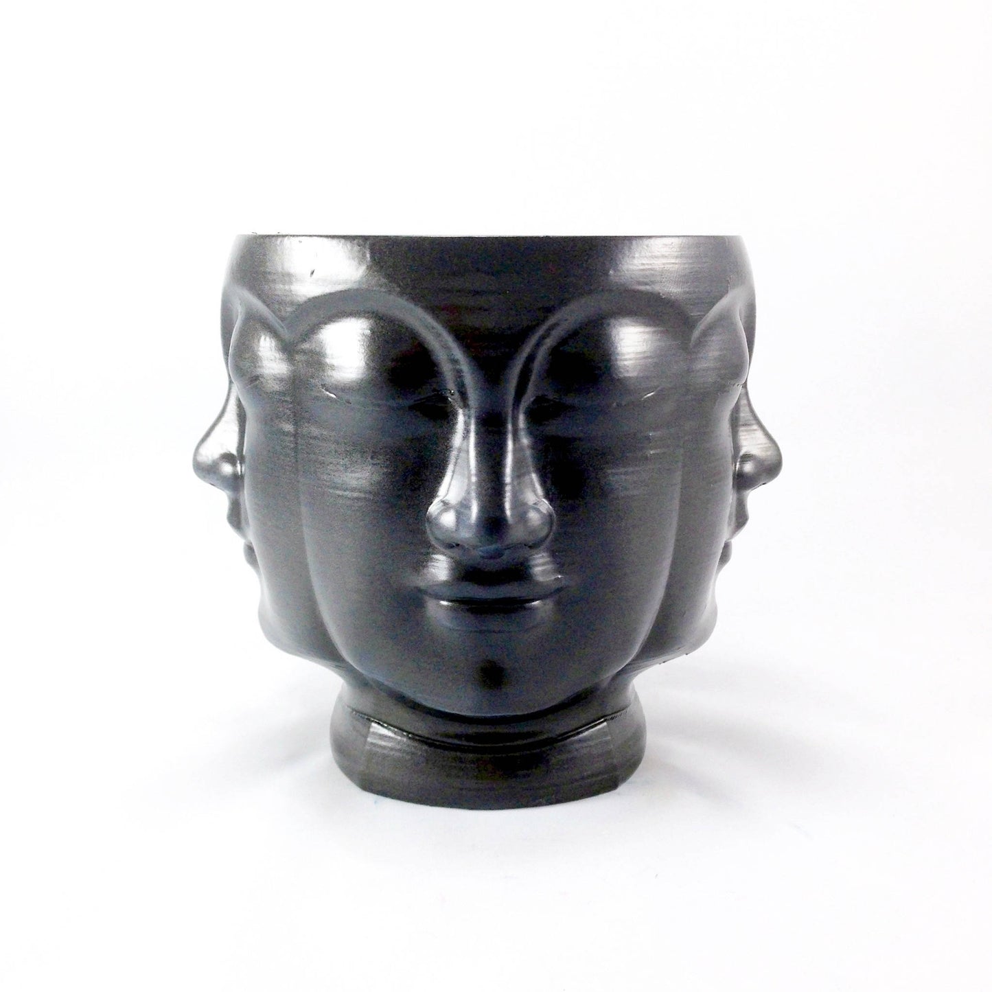 3D Printed Multi head plant pot. Modern stylish planter decor - great for cacti and succulents, or as a flower pot. Gift idea!