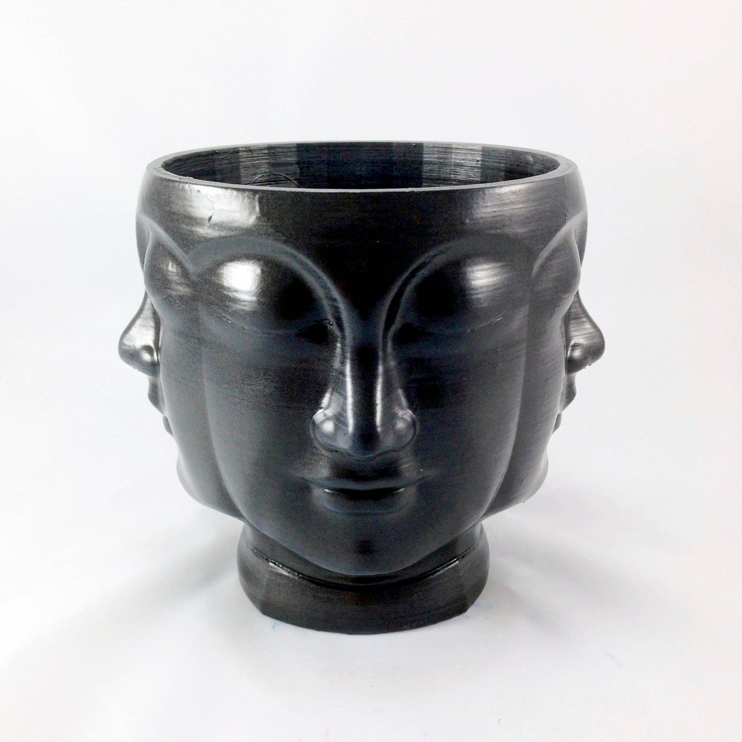 3D Printed Multi head plant pot. Modern stylish planter decor - great for cacti and succulents, or as a flower pot. Gift idea!