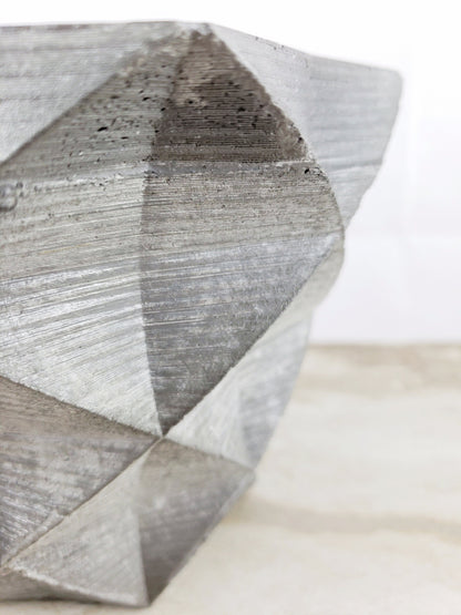 Concrete Planter Star Geometric - Indoor/Outdoor Plant Pot