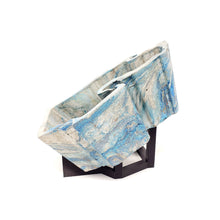 Marbled Michigan Planter | Unique Hand-Casted Design | High-Quality Concrete | Optional Drainage | Custom Stands Available