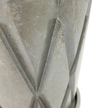 Concrete Planter Large Lattice - Indoor/Outdoor Plant Pot