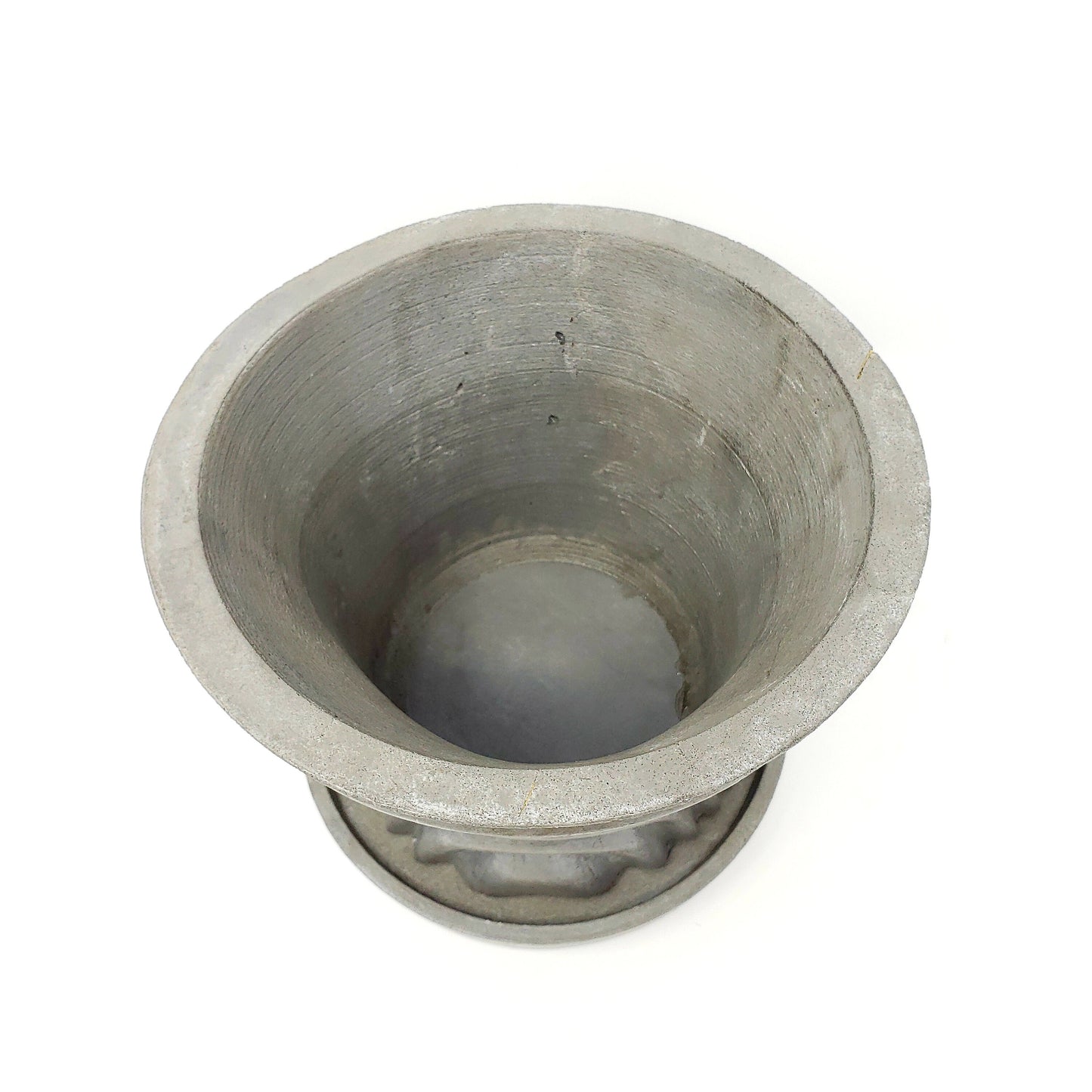 Concrete Planter Large Waves - Indoor/Outdoor Plant Pot