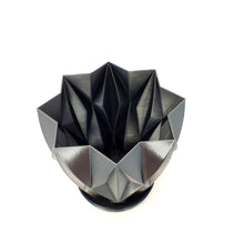 3D Printed Geometric Star Planter Pot Black - Indoor Houseplant Planter - Modern Decor - Great for Cacti and Succulents or Flower Pot!