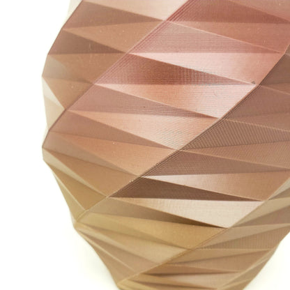 3D Printed Geometric Vase for Flowers - 12" - Multicolor, One of a Kind!